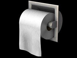 3d toilet paper holder
