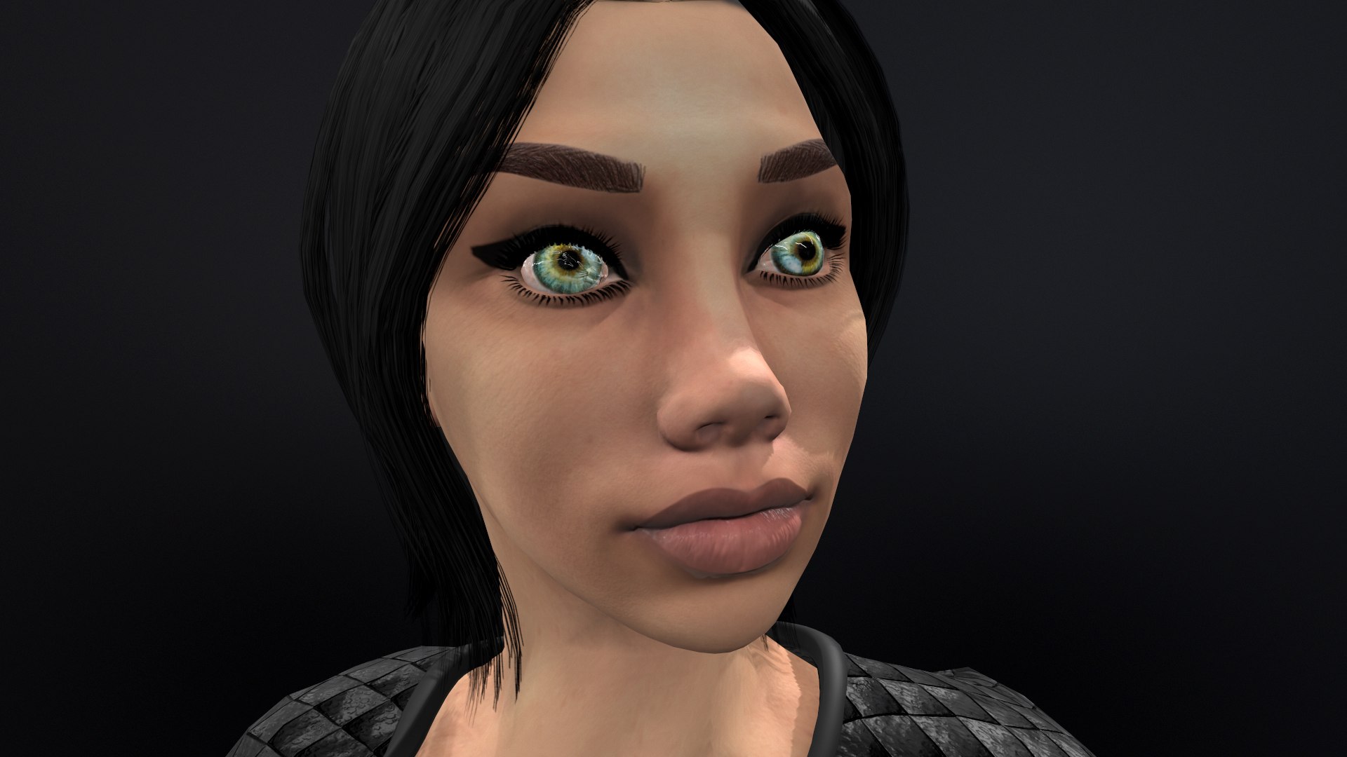 3D Woman Female Character - TurboSquid 1673612