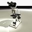 microscope 3d model