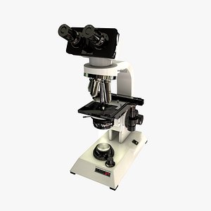 microscope 3d model