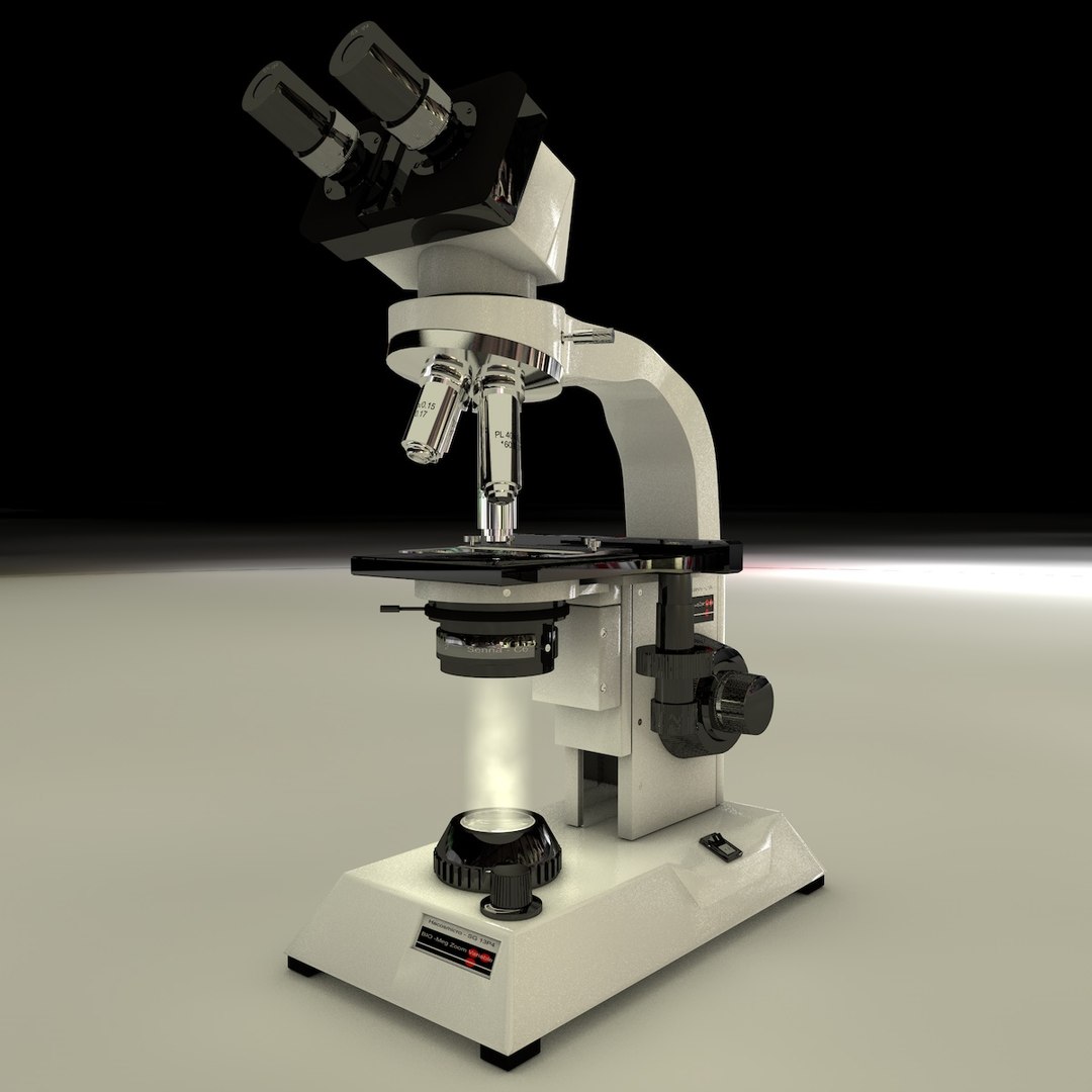 Microscope 3d Model