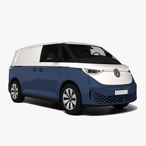 3D Volkswagen ID Buzz Cargo model