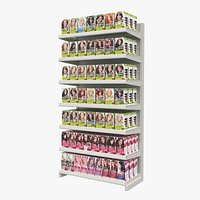 Supermarket Shelf Hair Dye 02