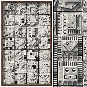 3D Stone decor n242