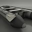3d inflatable boat model