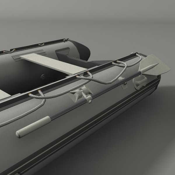 3d inflatable boat model