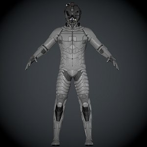 3D model suit