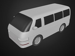 Simple van 25v07 3D model