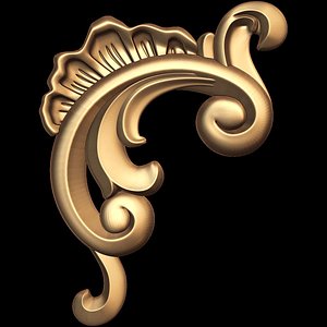 decor element stl cnc 3d model