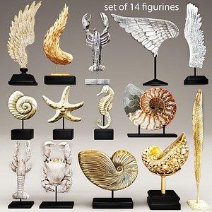 3d statues breakwater bay