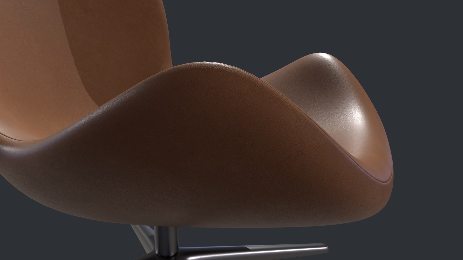 3D Spinning Relaxing Modern Office Armchair - A008 - TurboSquid 1754401