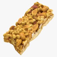 Protein Bar with Caramel and Nuts 01 Bitten