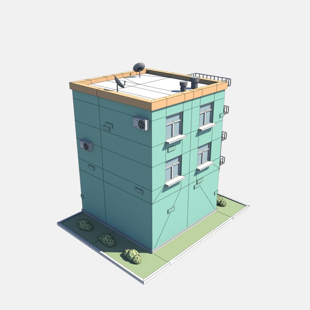 Build Turquoise Model - TurboSquid 1174442