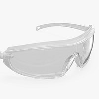 Wraparound Safety Glasses Transparent