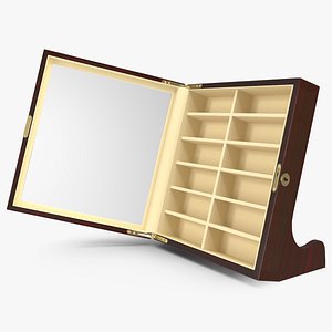 Opened Ebony Glasses Stand