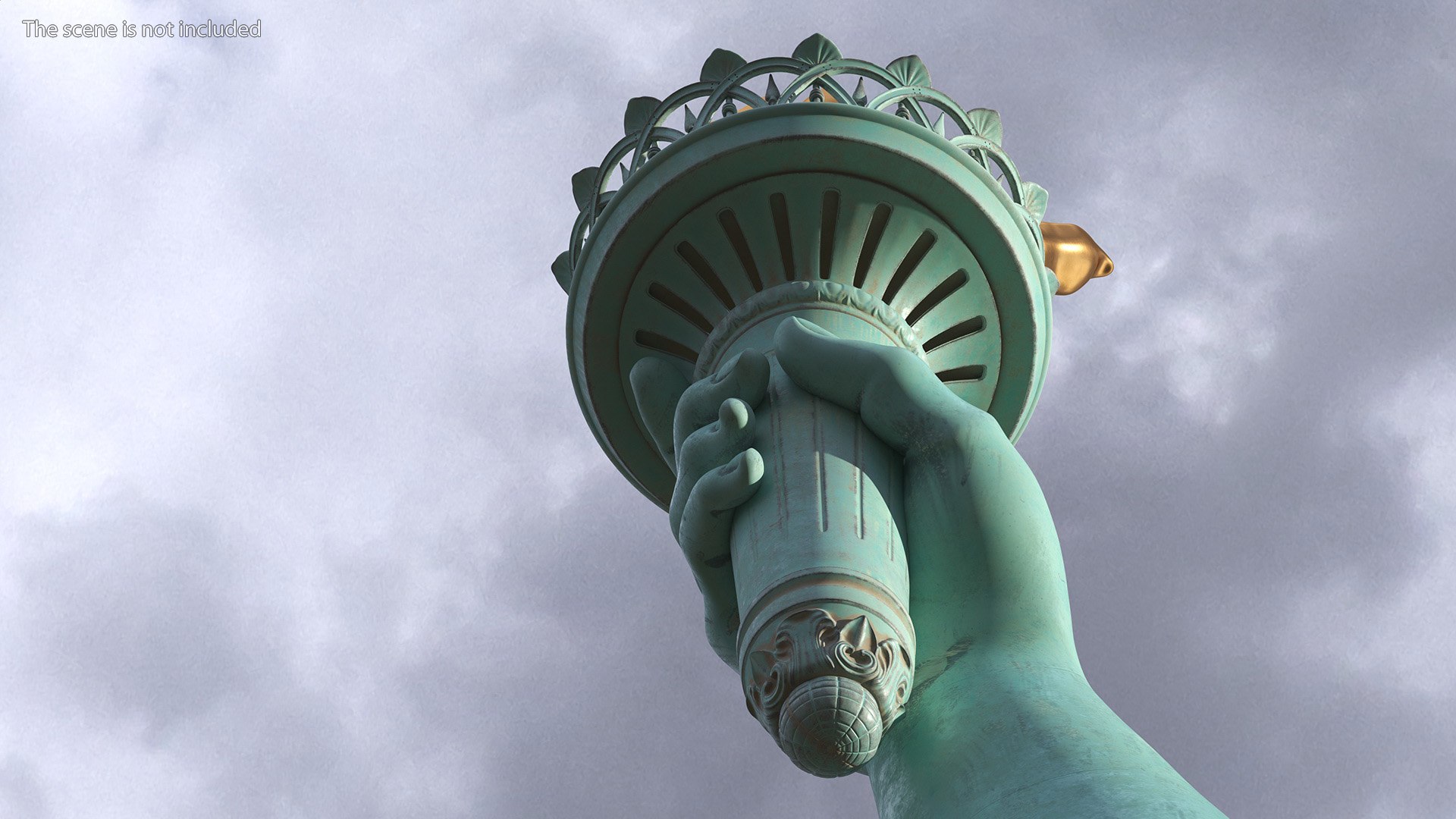 Statue of Liberty Torch 3D https://p.turbosquid.com/ts-thumb/Gl/qJrVt4/rG/statueoflibertytorch3dmodel005/jpg/1679917990/1920x1080/fit_q87/7095ac330d6f3404d774996daad0c996e474522b/statueoflibertytorch3dmodel005.jpg