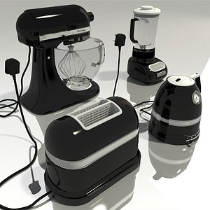 black appliance 3D