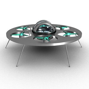 3D model drone human