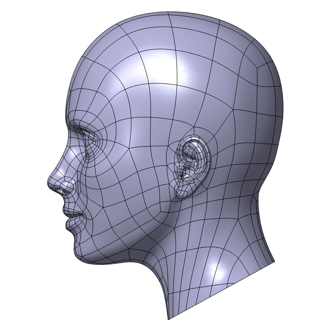 Head Casual Model - TurboSquid 1249768