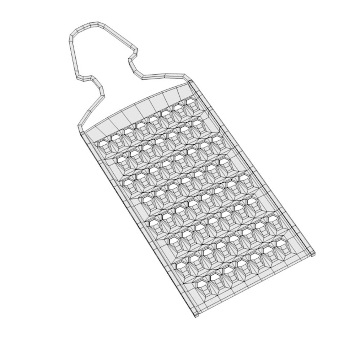 3d grater https://p.turbosquid.com/ts-thumb/Gl/sv4af6/9gqLY1x1/graterw/jpg/1320710227/1920x1080/fit_q87/56d52c9d9f9a1ae938612c5192792afd32954b71/graterw.jpg