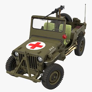 army jeep willys ambulance max