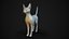 Base de malla Cat Sfinx High Poly
