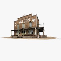 Photorealistic Western Saloon
