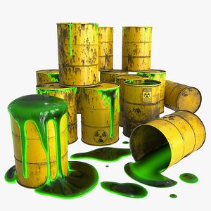 Toxic Waste Barrels model