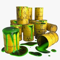 Toxic Waste Barrels