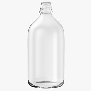 laboratory bottle large 01 3D model