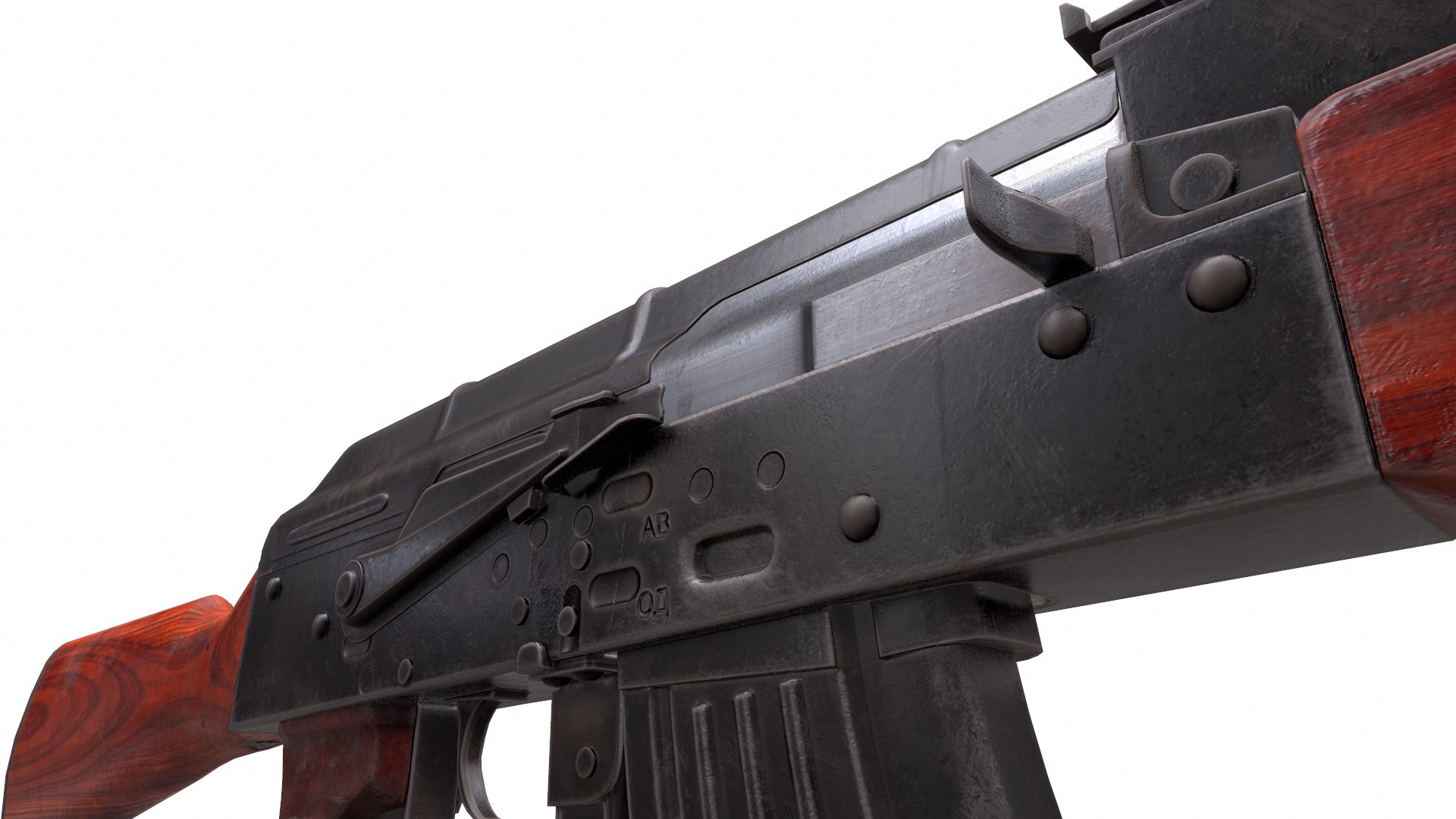 Akm 7 62mm Ak-47 Model - TurboSquid 1598355