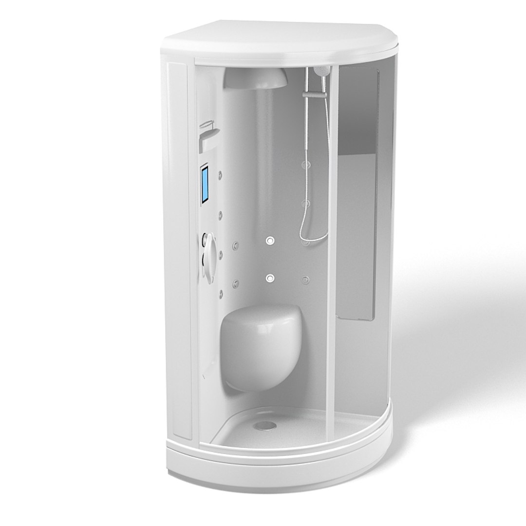 Dorff Energy Shower Cabin 3ds