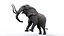 3D model Elephant Rigged for Cinema 4D Animated 3D Model
