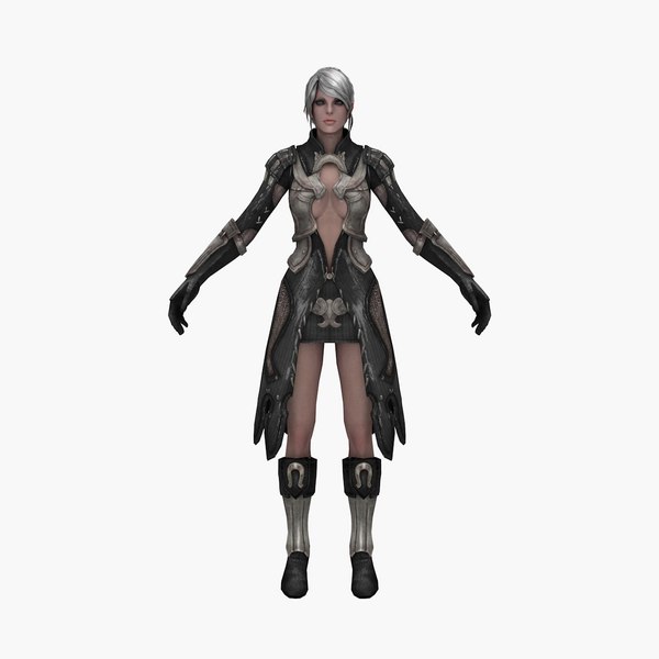Knight Girl V2 3D model
