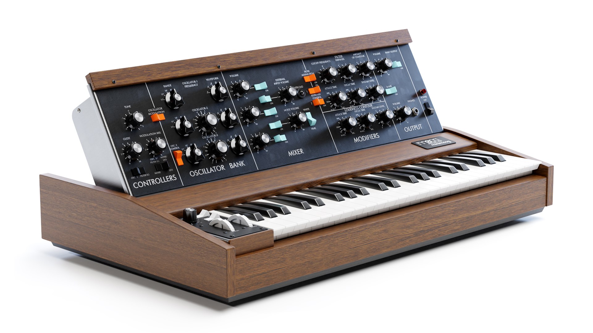 3D Minimoog Model D Model - TurboSquid 2156904