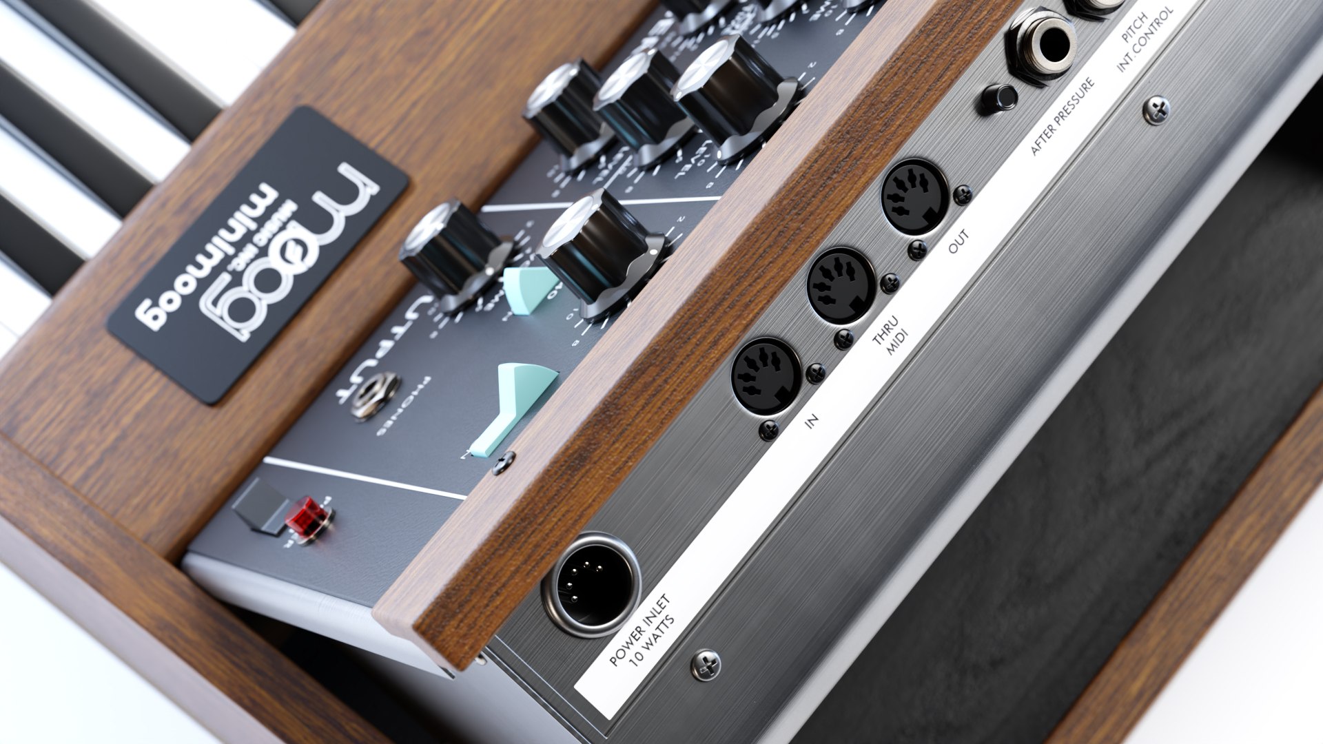 3D Minimoog Model D Model - TurboSquid 2156904