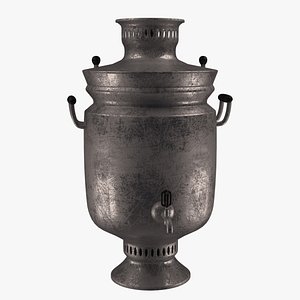 3D Old Samovar