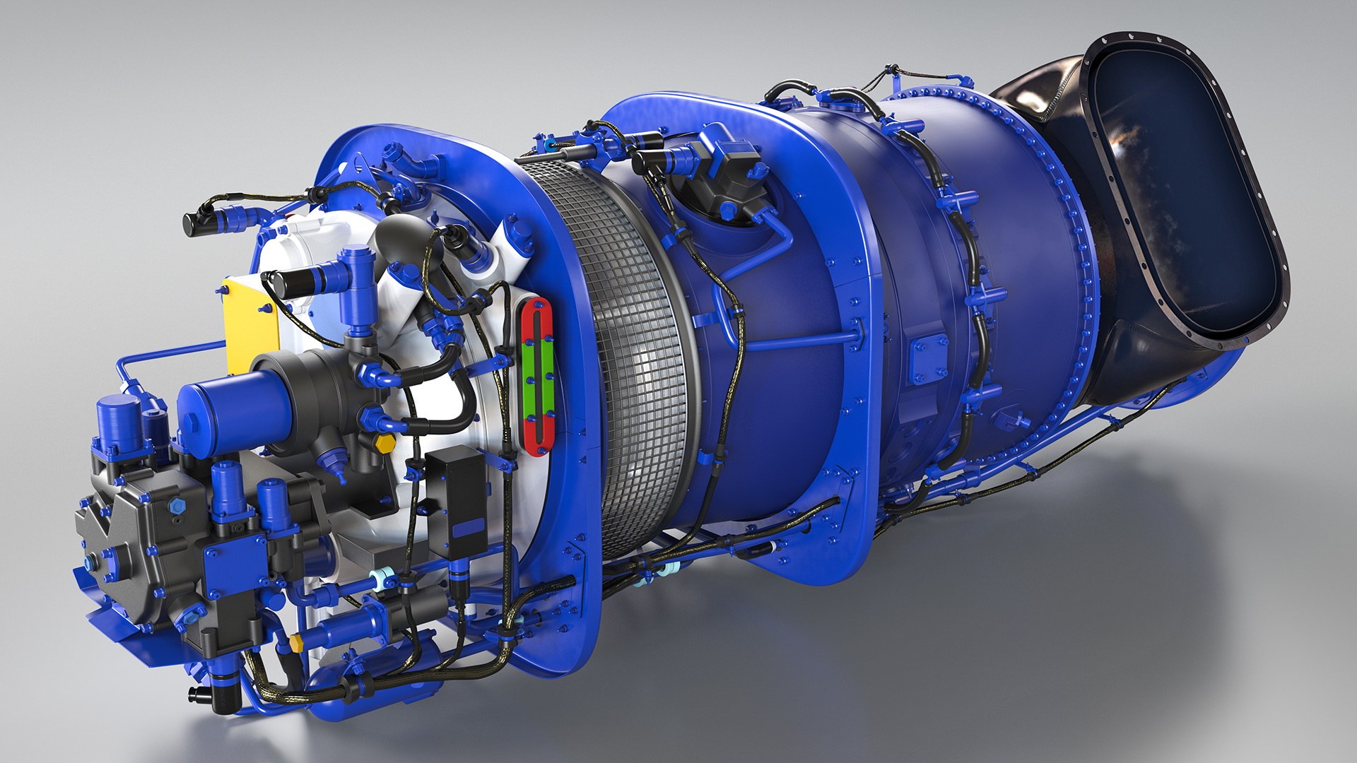 3D Turboshaft Engine - TurboSquid 1486521