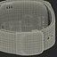 Samsung Gear S White 3D Model
