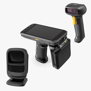3D Barcode Scanners Collection