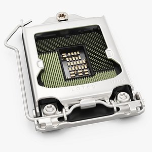 LOTES LGA 1151 CPU Socket 3D model