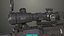 Sniper07 Preto Genérico Todas as Texturas PBR Unity UE