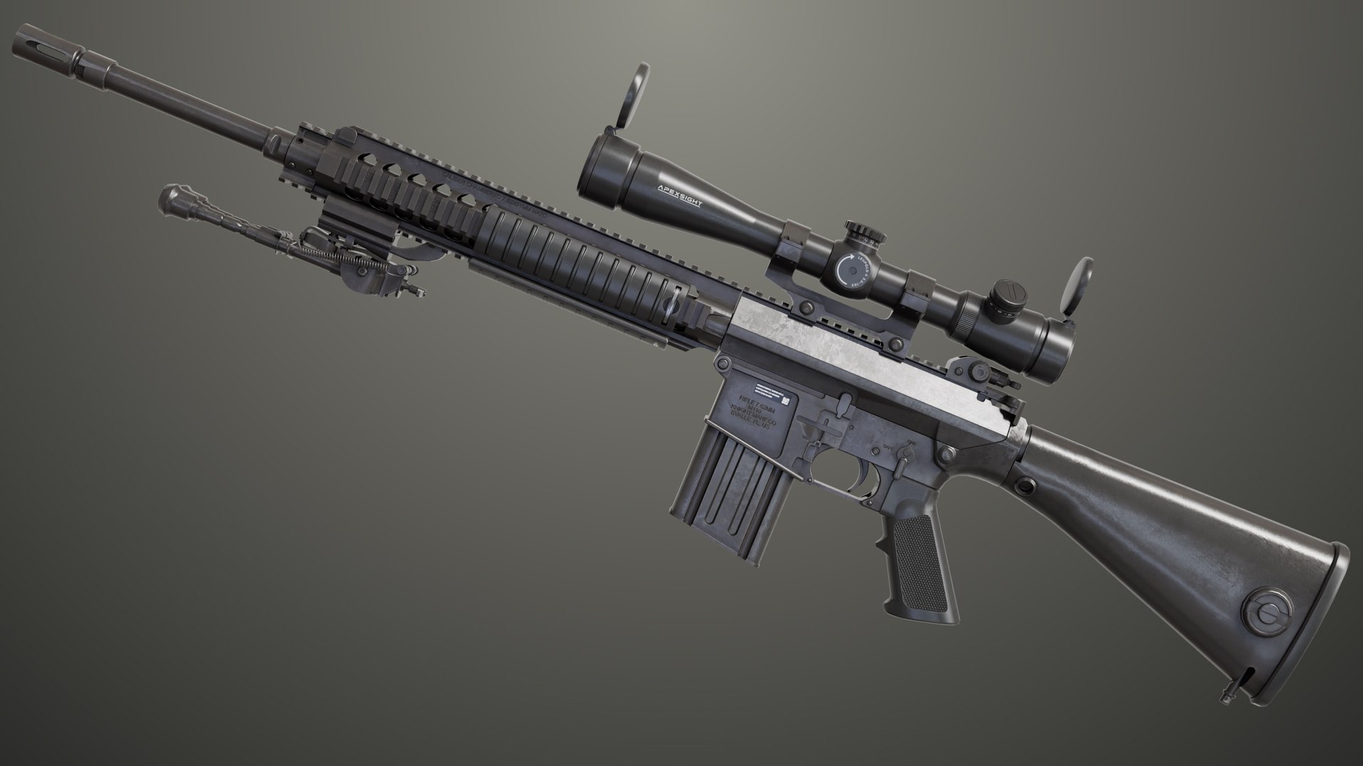 Sniper 07 Black Generic All PBR Unity UE Txtures model https://p.turbosquid.com/ts-thumb/Gm/cCei6D/kA/sniper07_black_00060/jpg/1777549110/1920x1080/fit_q87/78057357769b70669734b54cf827c6ce62946809/sniper07_black_00060.jpg