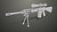 Sniper07 Preto Genérico Todas as Texturas PBR Unity UE