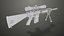 Sniper07 Preto Genérico Todas as Texturas PBR Unity UE