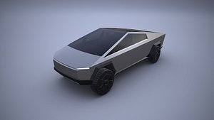 tesla cybertruck 3D model