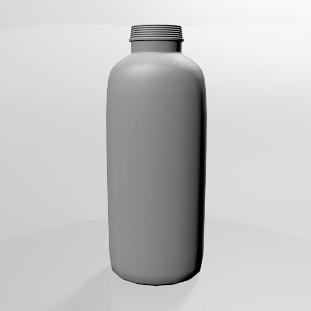 3D Baby Powder Bottle 01 TurboSquid 1935846