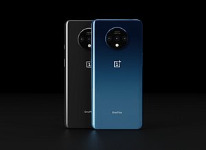 oneplus 7t official colors 3D model