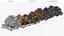 Landscape Shrub Planting with Natural Stones