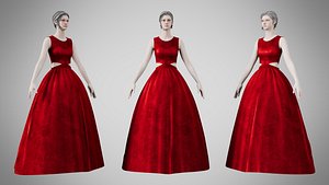 Dress 32 Ruby Velvet